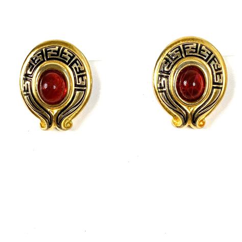 fendi signature earrings|Fendi vintage earrings.